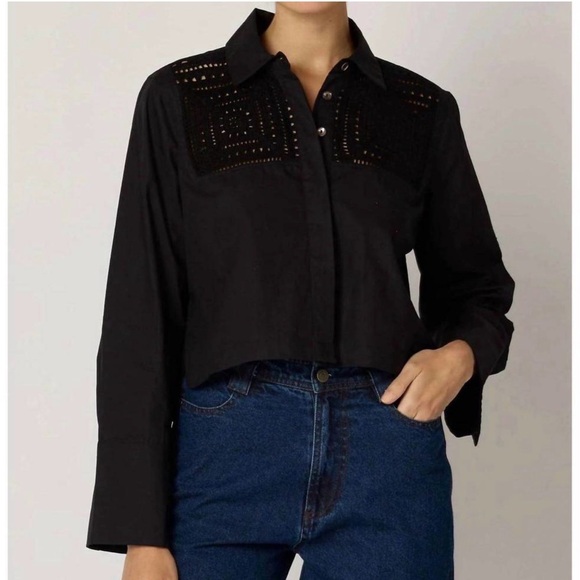 CLEOBELLA sierra blouse in black size XL - Picture 2 of 7